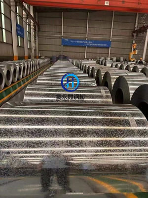 SGCC Regular Galvanized Steel Coil 0.4-5.0 Thickness 1000/1219/1500 Width