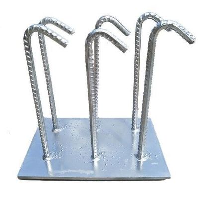 4 Hole Galvanized Embedded Plate With Round/Square/Rectangular Shape