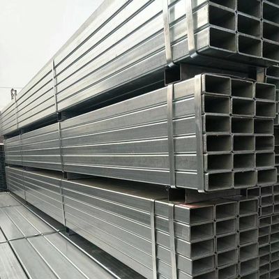 30*30 20*30 Galvanized Iron Pipe Galvanized Rectangular Tubing For Machinery