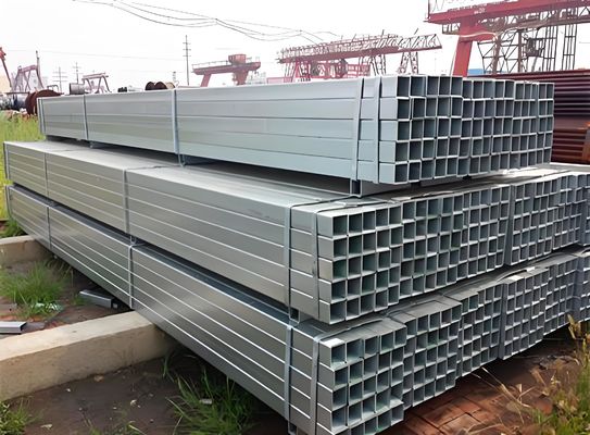 30*30 20*30 Galvanized Iron Pipe Galvanized Rectangular Tubing For Machinery