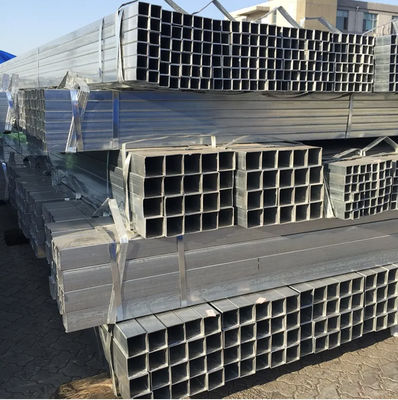 Q235B S275 Galvanized Square Steel Pipe With Bending Processing Service