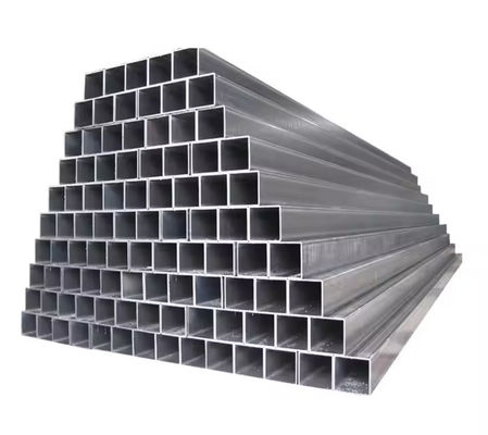 A53 St37 Galvanized Steel Perforated Square Tube With Required Length