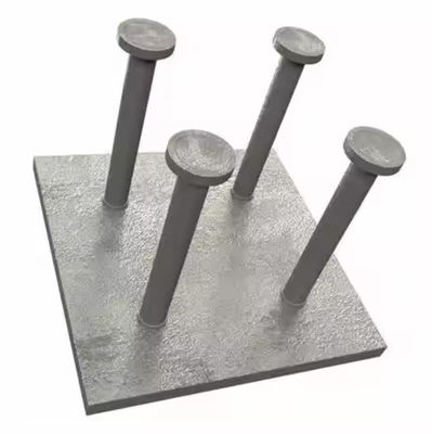 Carbon Steel Square Metal Base Plate steel base plates With Powder Coating