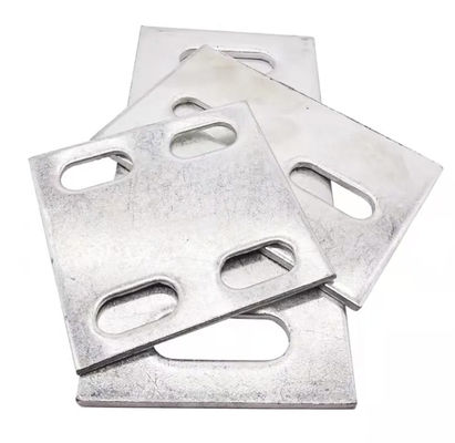 Sliver Customized Concrete Embed Plate With Headed Studs And Zinc Plated Surface