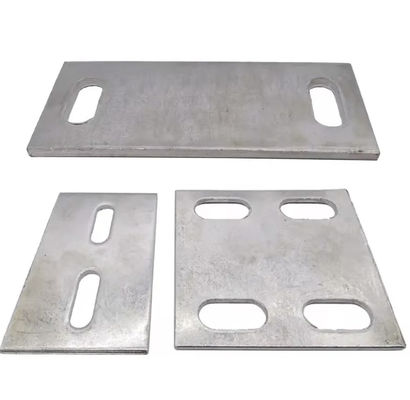 Q215 Alloy Steel Embedded Base Plate With Color Zinc Plating