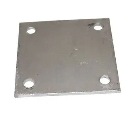 10-20mm Thickness M5 Steel Embed Plate For Galvanizing Embedded Parts