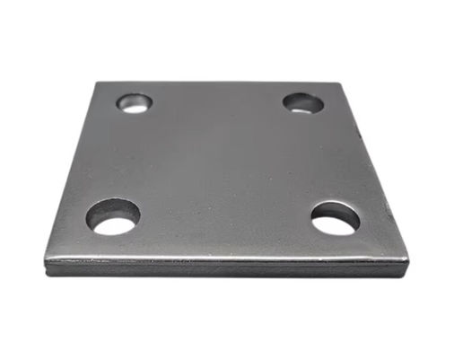 1-12m Concrete Embed Plate With Hole Construction Embedded Steel For Curtain Wall