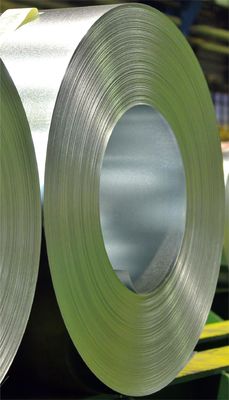 DX51D DX53D Tensile Galvanized Steel  Coil With 1219mm Width for Electronic equipment manufacturer
