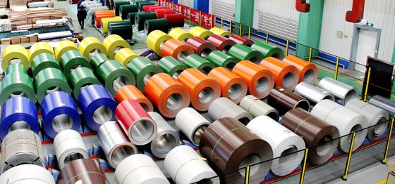 PPGI Prepainted Galvanized Steel Sheets Color Coil With Strong Anti-corrosion Blue Color 0.15-2.0mm Thickness