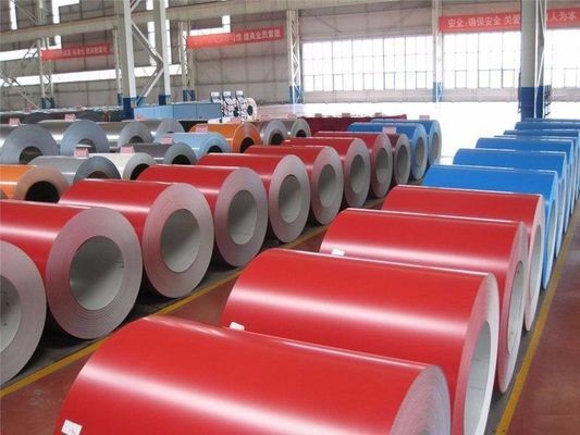 PPGI Prepainted Galvanized Steel Sheets Color Coil With Strong Anti-corrosion Blue Color 0.15-2.0mm Thickness