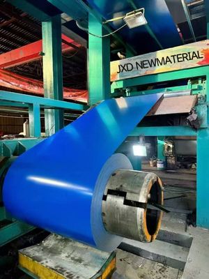 PPGI 0.09-0.7 Thickness TDC51D Prepainted Galvanized Steel Sheets Color Coil With Strong Anti-corrosion Green Color