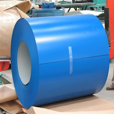 COLOR Steel PPGI 0.09-0.7Thickness TDC51D Prepainted Galvanized Steel Sheets Color Coil With Strong Anti-corrosion Blue Color