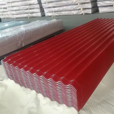 PPGI 0.09-0.7 Thickness TDC51D Prepainted Galvanized Steel Sheets Color Coil With Strong Anti-corrosion Red Color