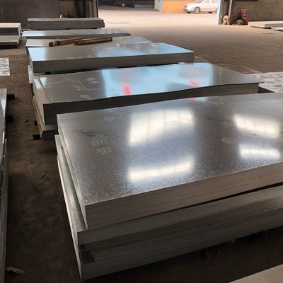 Regular Spangle GI Sheet 0.4-3.0mm Thick Galvanized Steel Sheet Metal for manufacture
