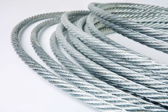 GD 2mm-16mm Copper Galvanized Steel Wire Rope For Steel Structure
