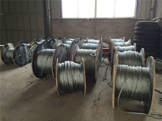 GD 2mm-16mm Copper Galvanized Steel Wire Rope For Steel Structure