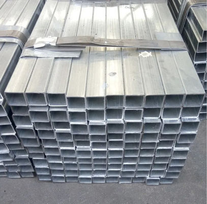 S275 Grade 12m Galvanized Square Tubing Applicable To Fluid Pipe