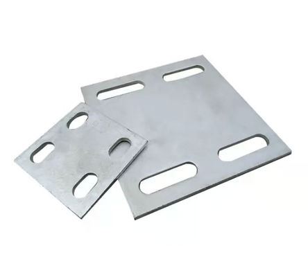 Cold Galvanized AISI Metal Bottom Plate With Carbon Steel Material