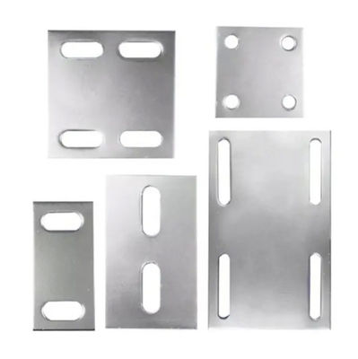 OEM Embed Plate Galvanized Concrete Steel Plate With 2 Holes 4 Holes Embedded Parts