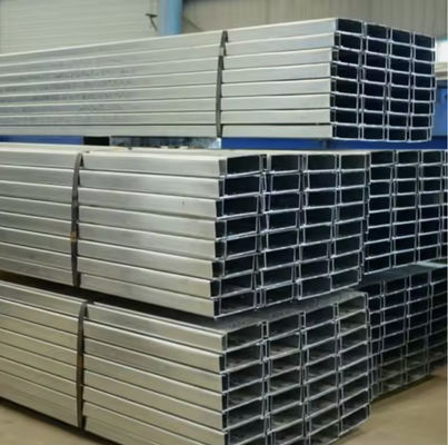 41*82mm High Strength Galvanised Steel Channel For Durable Outdoor Frameworks