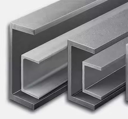 ASTM BS Stainless Steel Channel Galvanised Steel U Channel With Customized Length