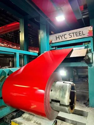 PPGI 0.09-0.7 Thickness TDC51D Prepainted Galvanized Steel Sheets Color Coil With Strong Anti-corrosion Green Color